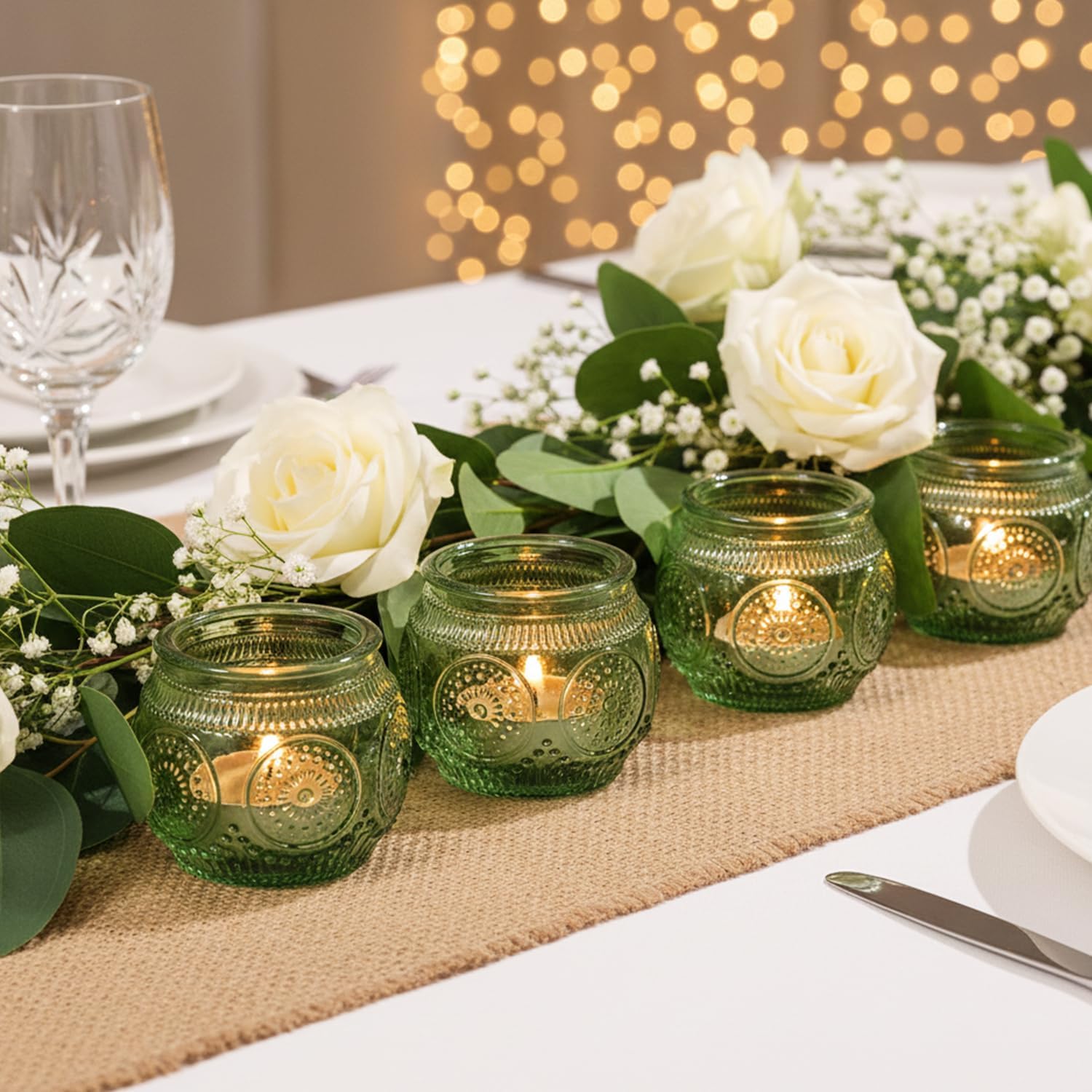 Sage Green Votives Style 2
